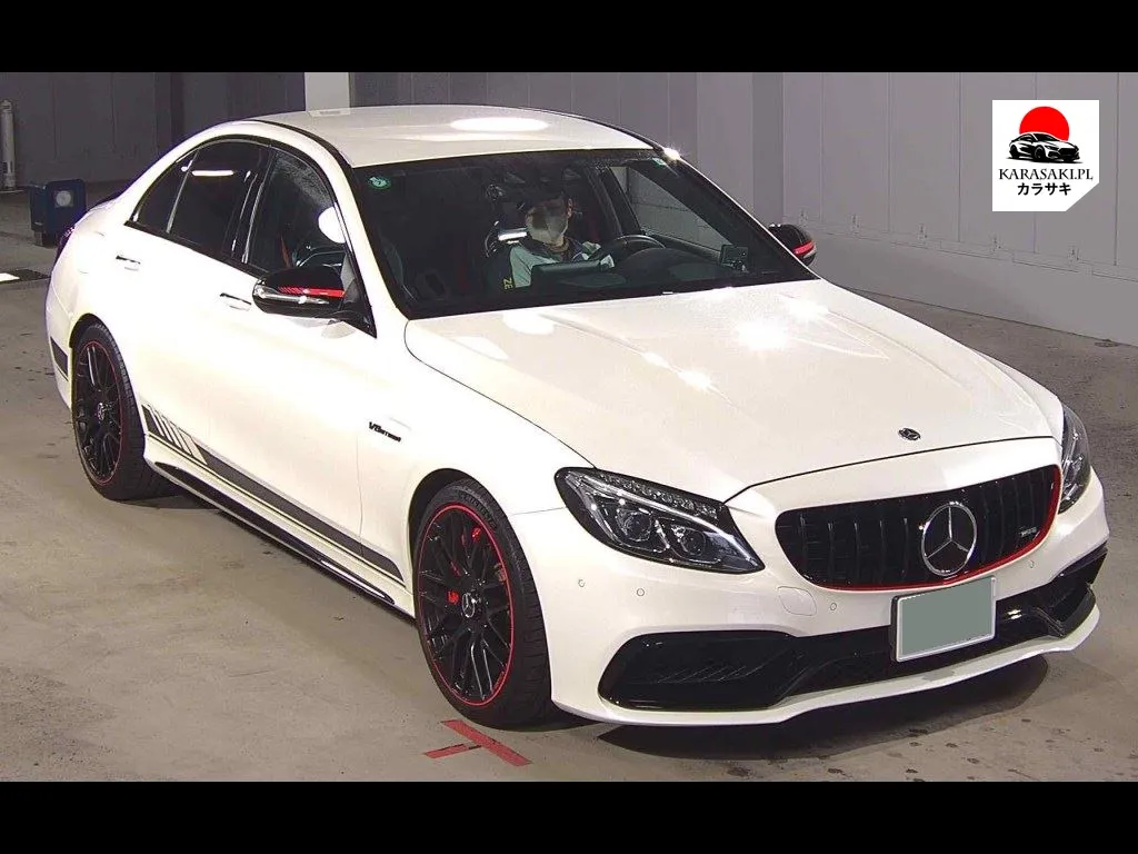 Mercedes AMG C-Class 2015 z aukcji japońskiej