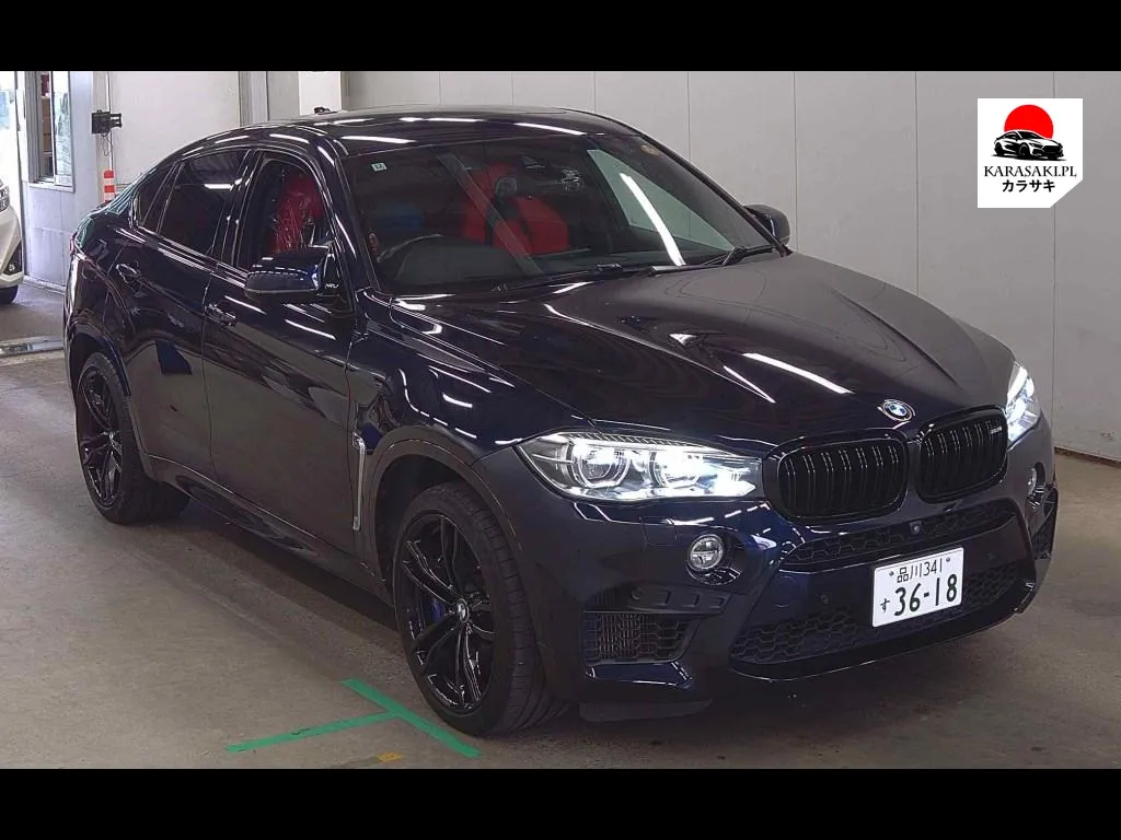 BMW X6 M 2016 z aukcji japońskiej