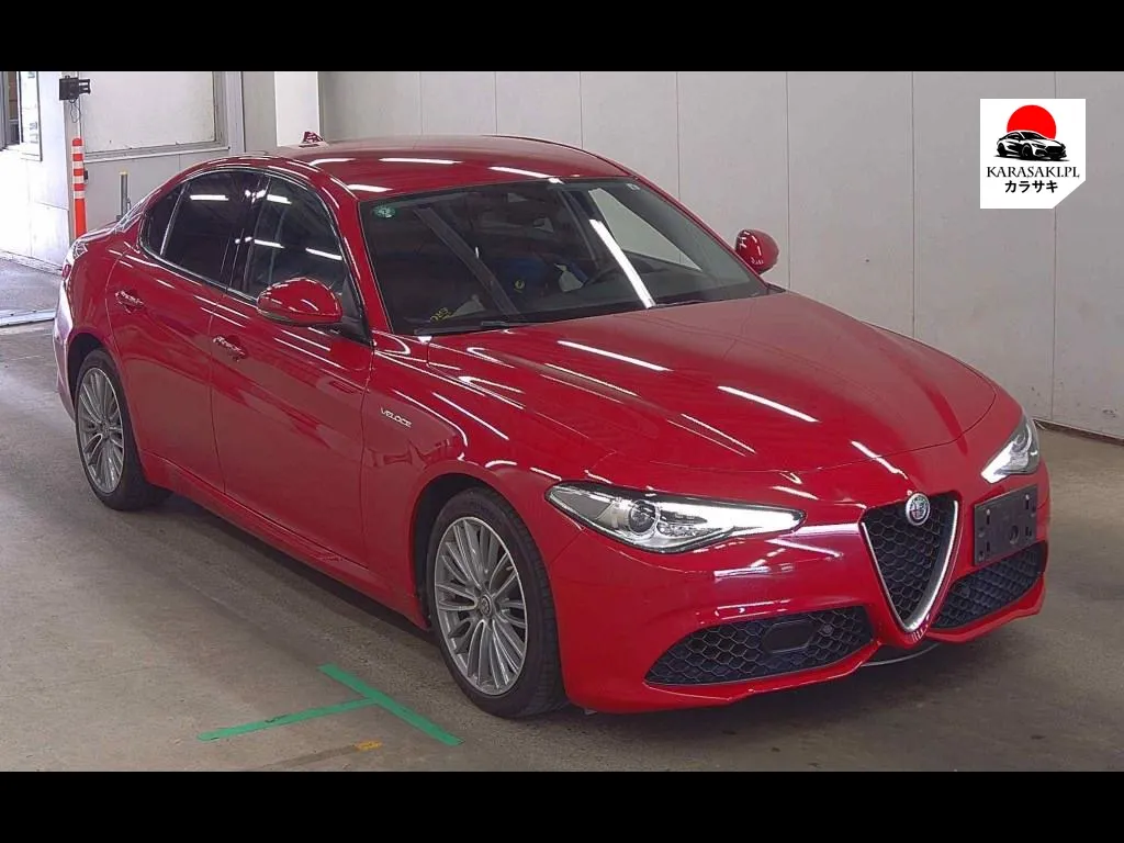 Alfa Romeo Giulia 2019 z aukcji japońskiej