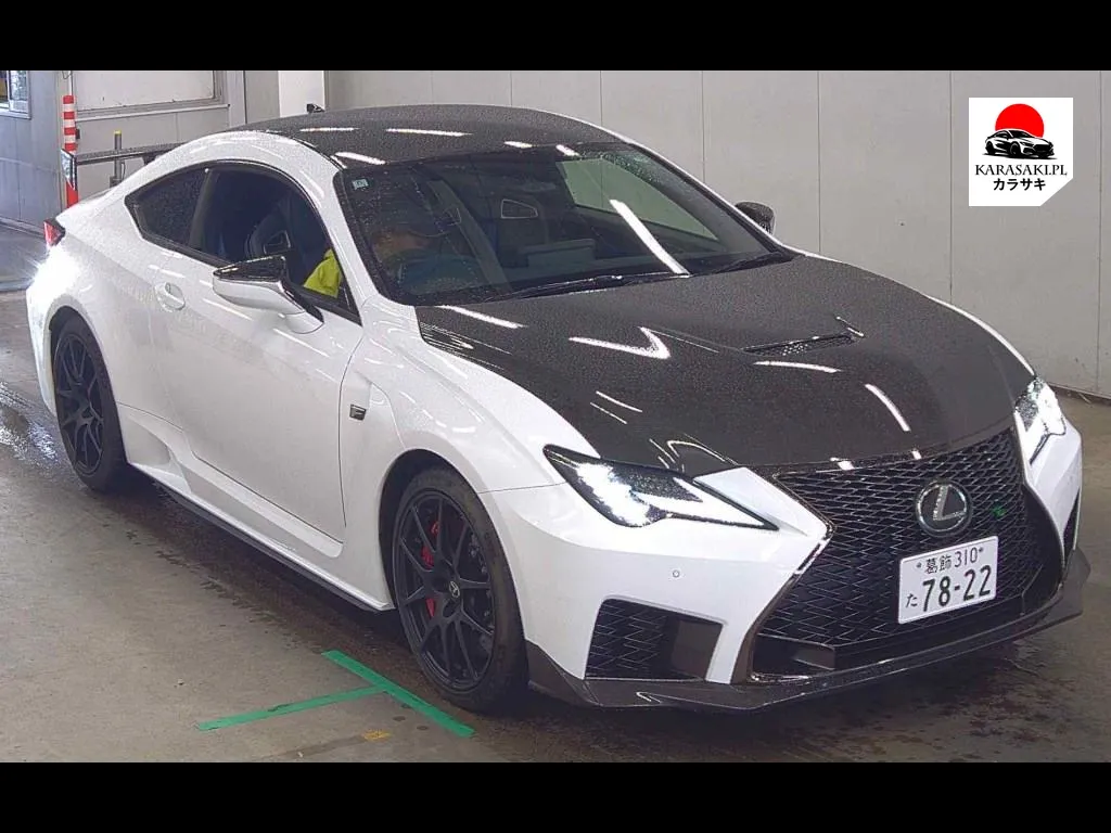 Lexus RC F 2024 z aukcji japońskiej