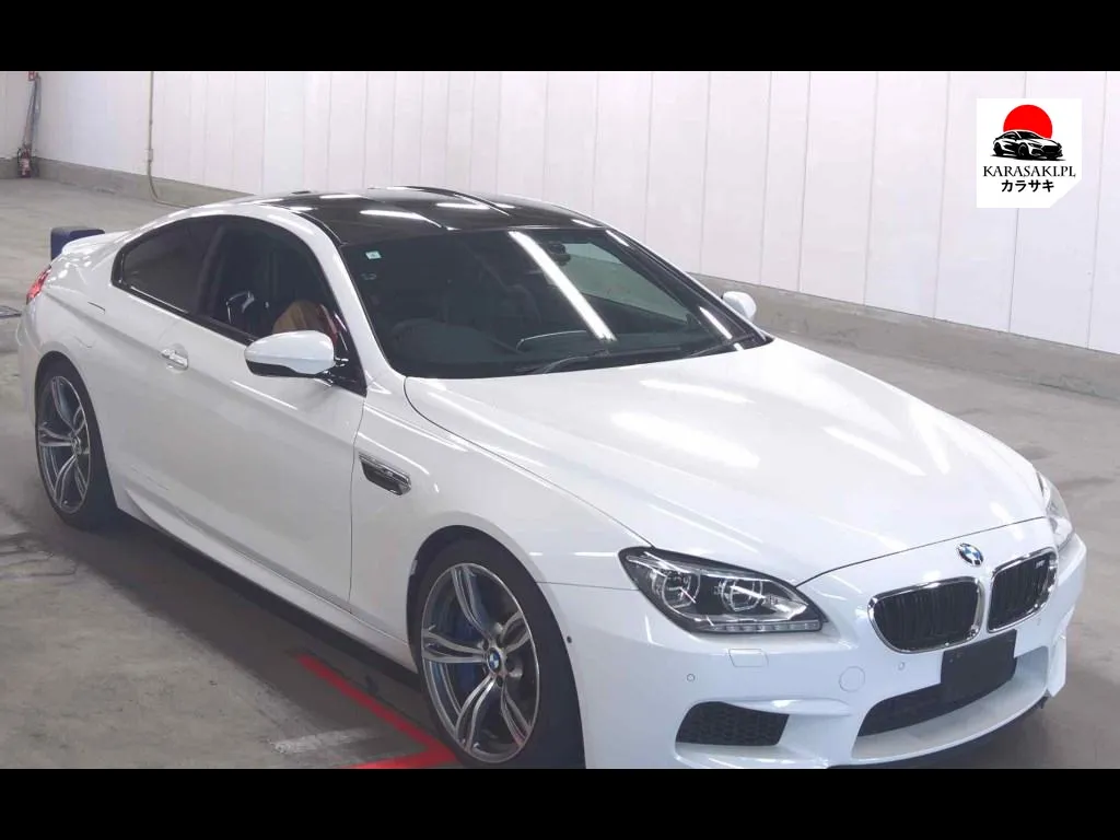 BMW M6 2013 z aukcji japońskiej