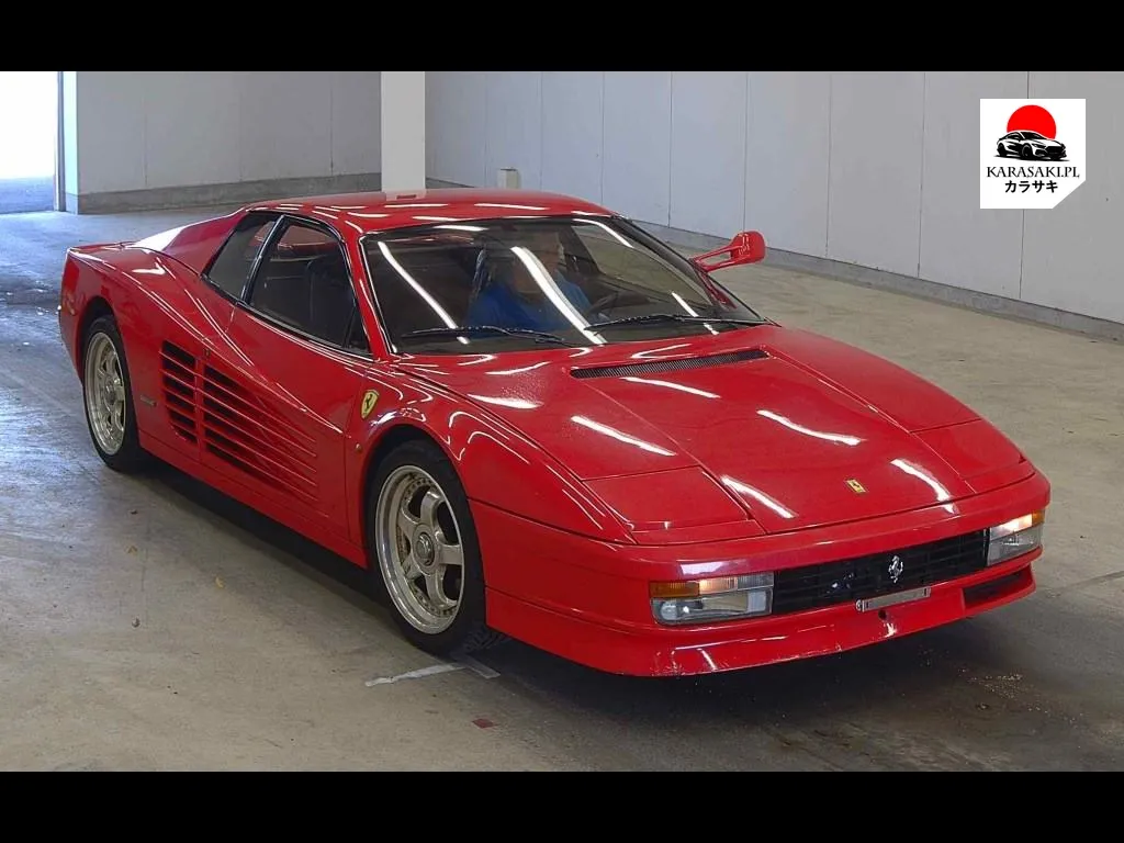 Ferrari Testarossa 1990 z aukcji japońskiej
