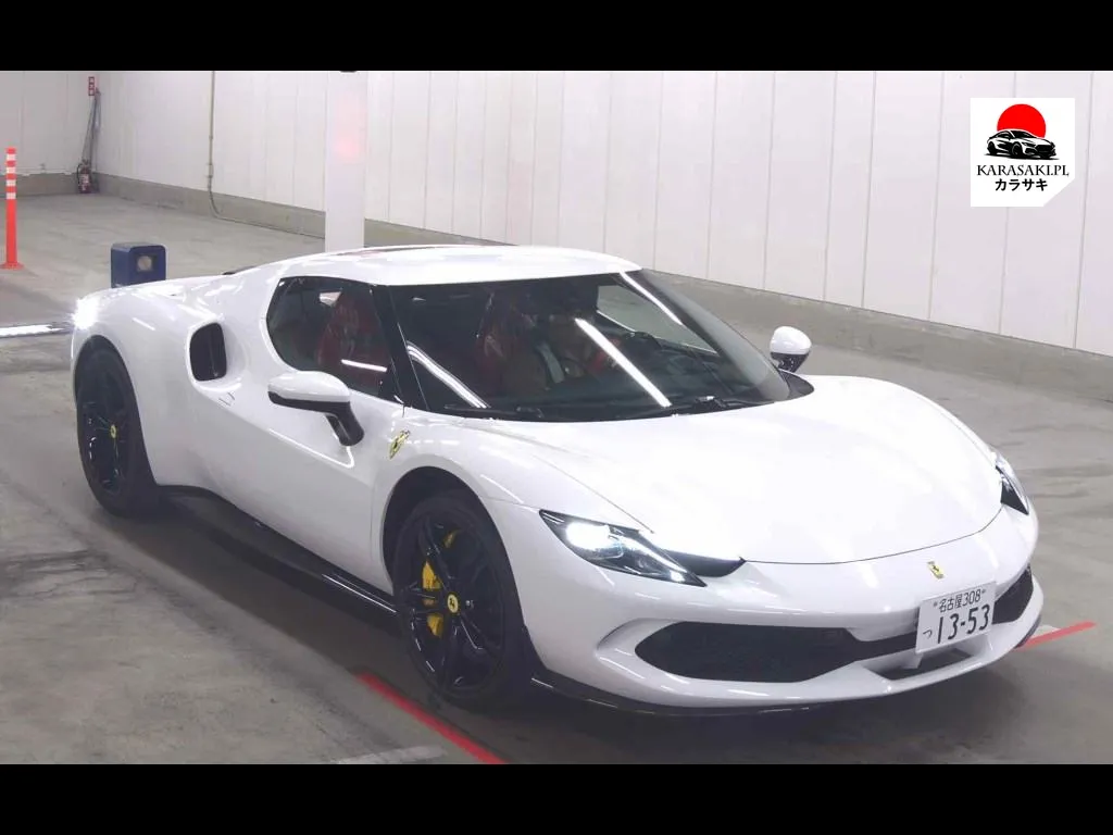 Ferrari 296GTB 2025 z aukcji japońskiej