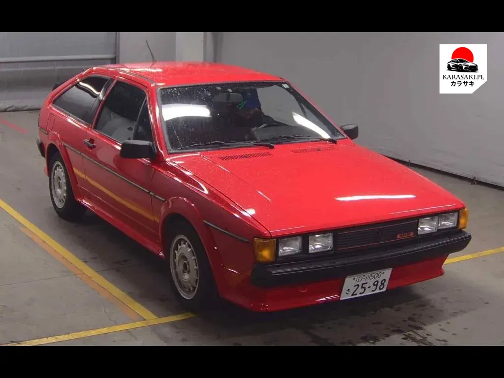 Volkswagen Scirocco 1989 z aukcji japońskiej