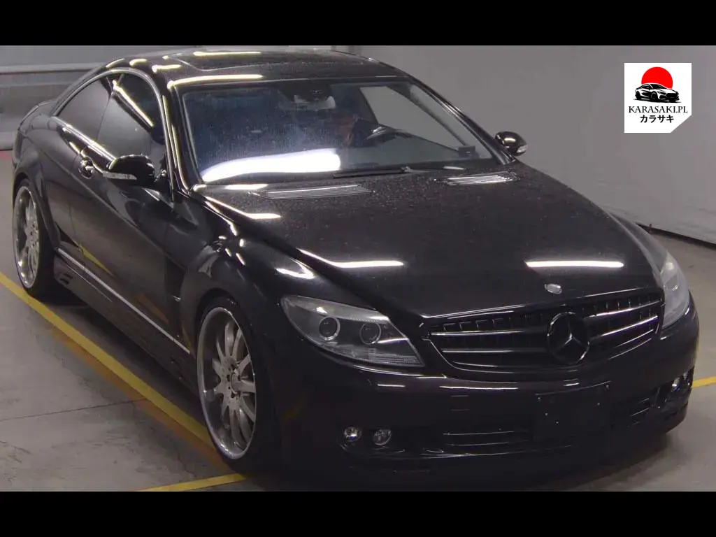 Mercedes Benz CL 2007 z aukcji japońskiej