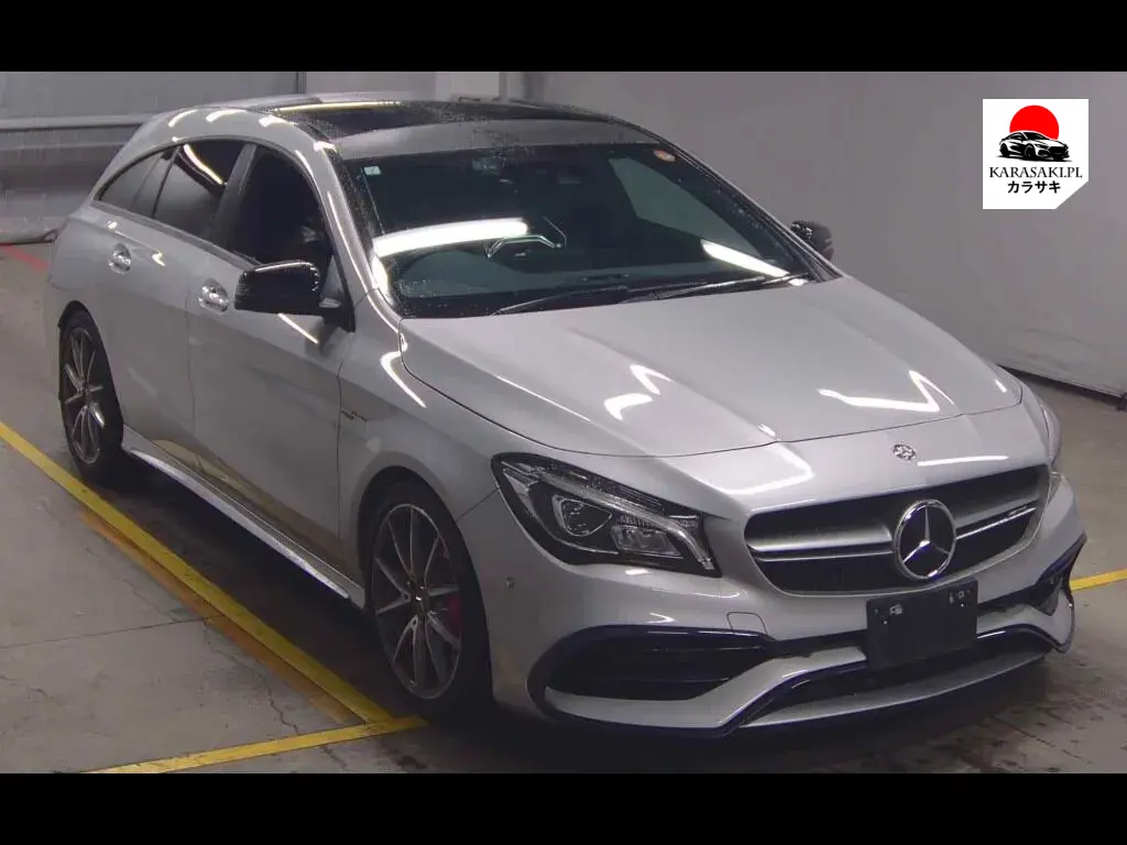 Mercedes AMG Cla-Class Shooting Brake 2017 z aukcji japońskiej
