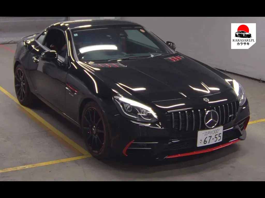 Mercedes AMG SLC 2018 z aukcji japońskiej