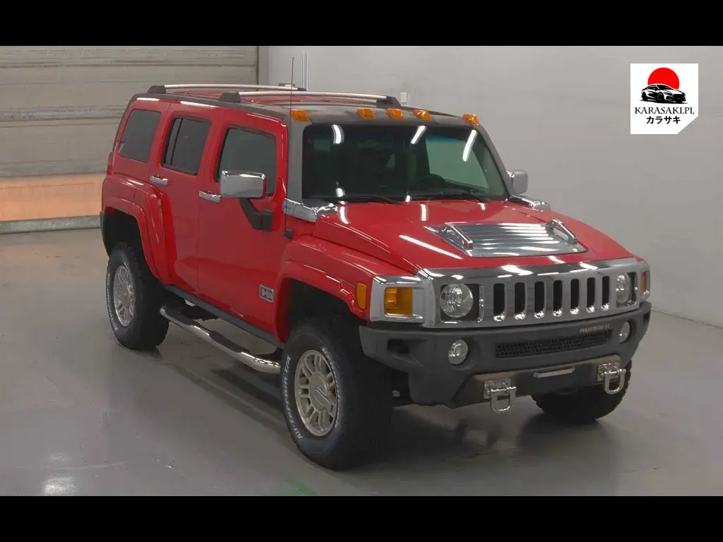 Hummer H3 2007 z aukcji japońskiej