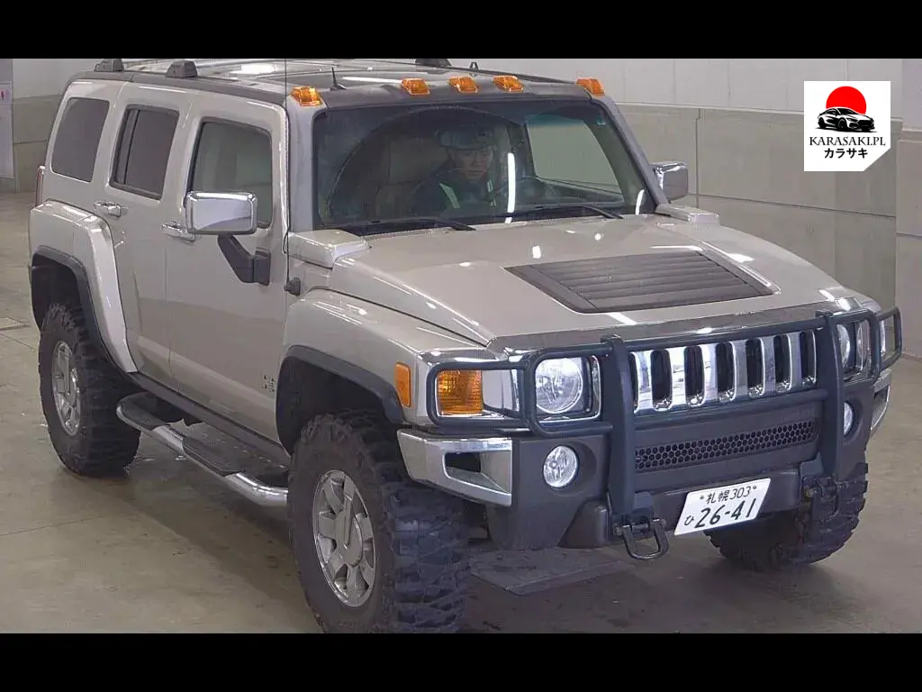 Hummer H3 2005 z aukcji japońskiej