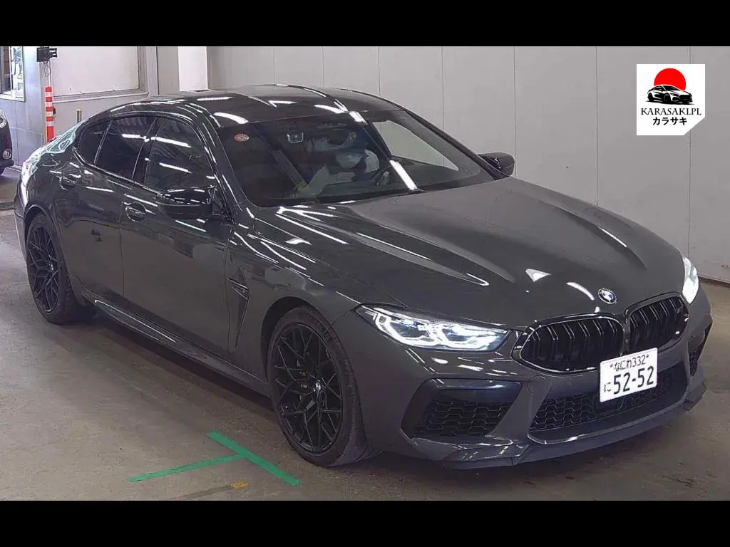 BMW M8 Gran Coupe 2020 z aukcji japońskiej