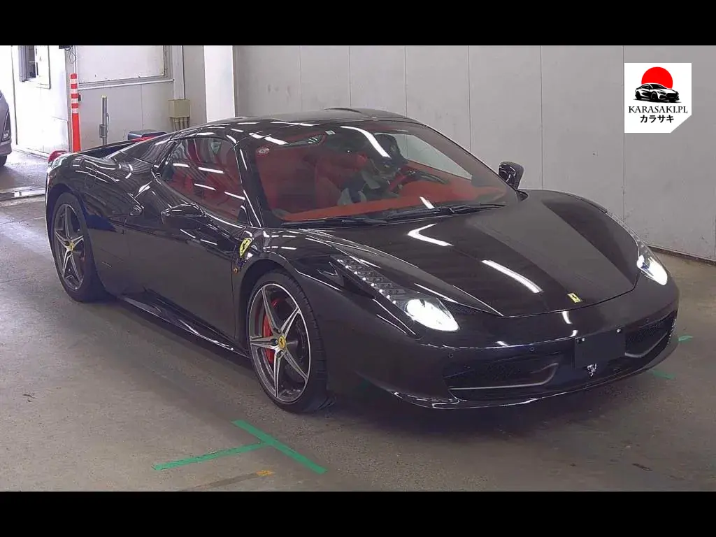 Ferrari 458 Spider 2014 z aukcji japońskiej