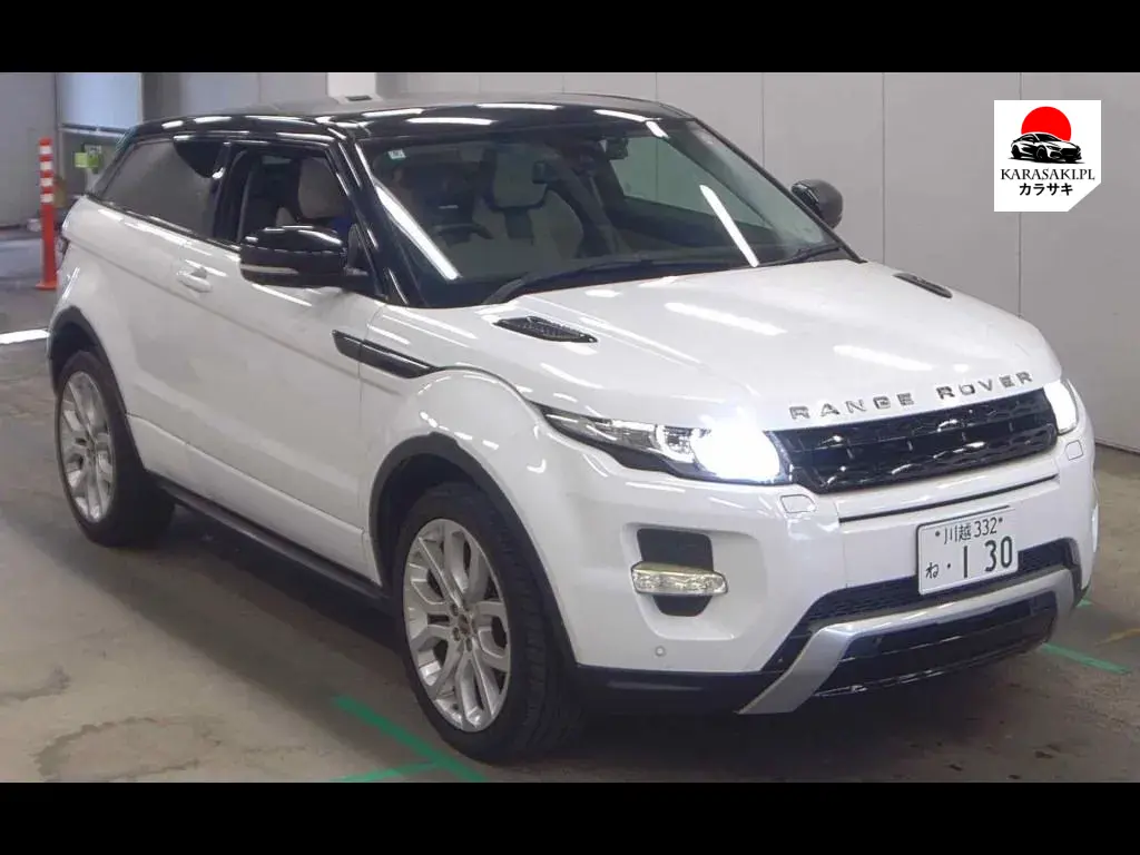 Land Rover Range Rover Evoque Coupe 2012 z aukcji japońskiej
