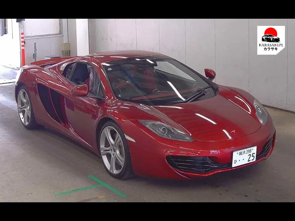 Mclaren MP4-12C Spider 2013 z aukcji japońskiej