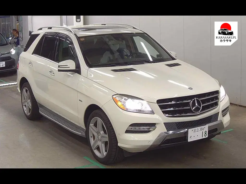 Mercedes Benz M-Class 2014 z aukcji japońskiej