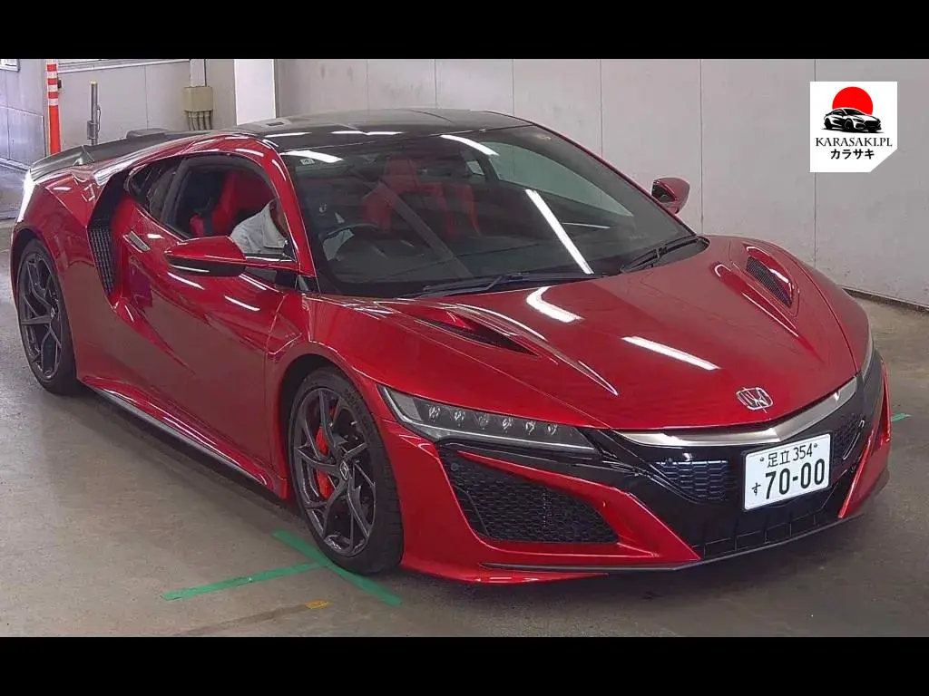 Honda NSX 2018 z aukcji japońskiej