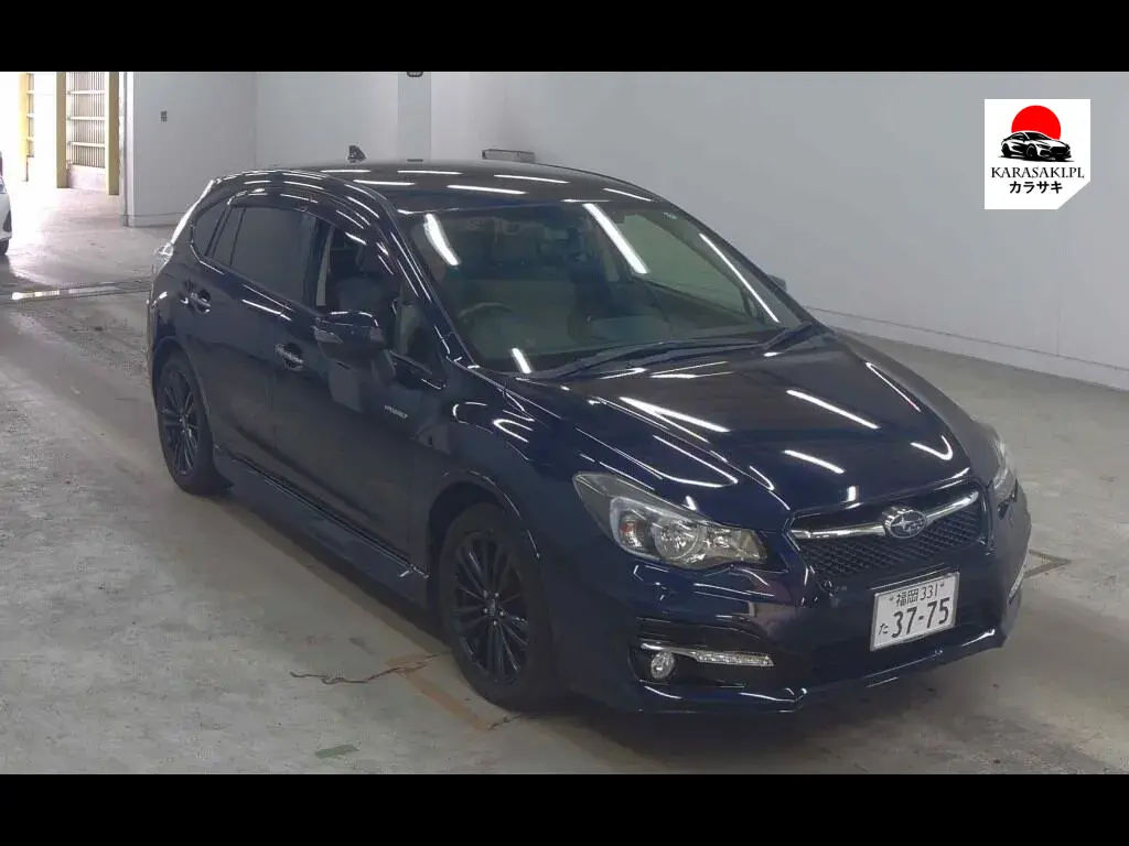 Subaru Impreza Sport Hybrid 2015 z aukcji japońskiej