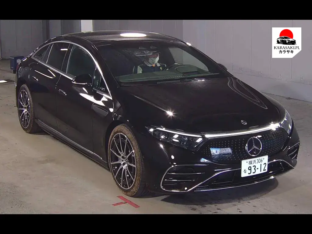 Mercedes Benz Eqs 2024 z aukcji japońskiej