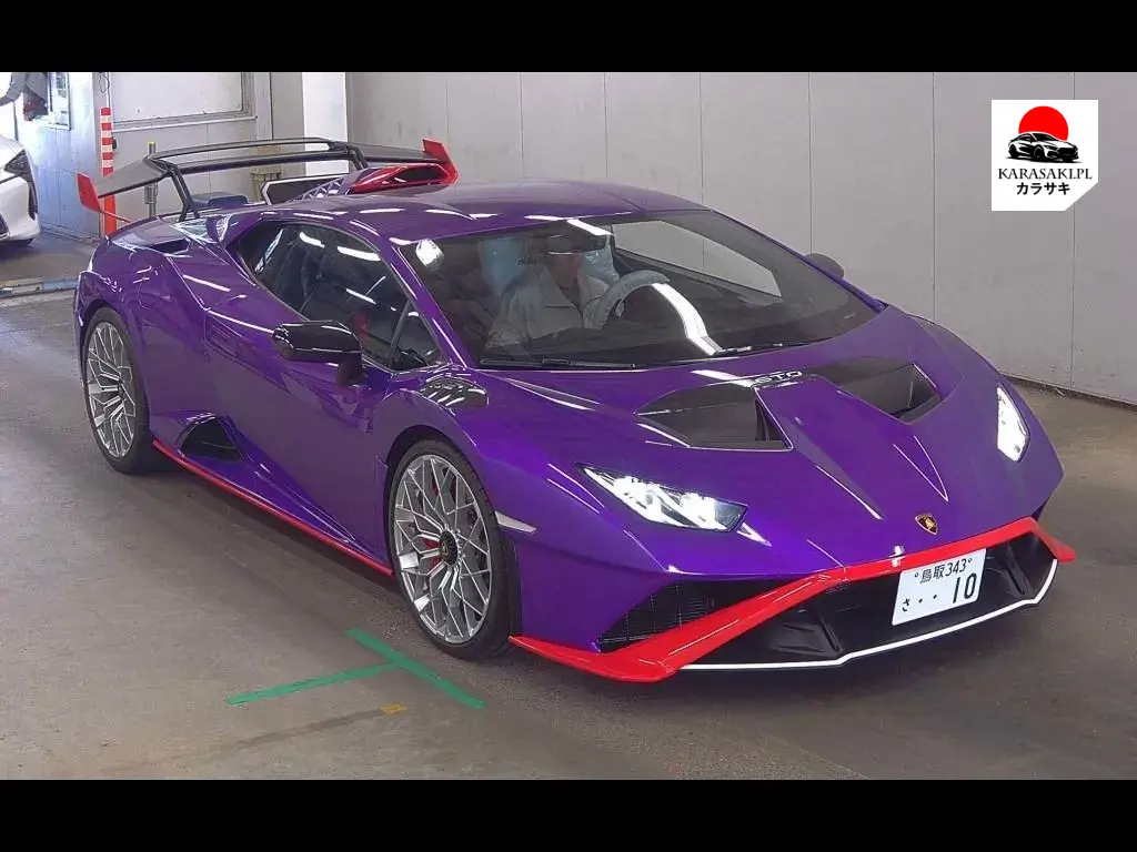 Lamborghini Huracan 2023 z aukcji japońskiej