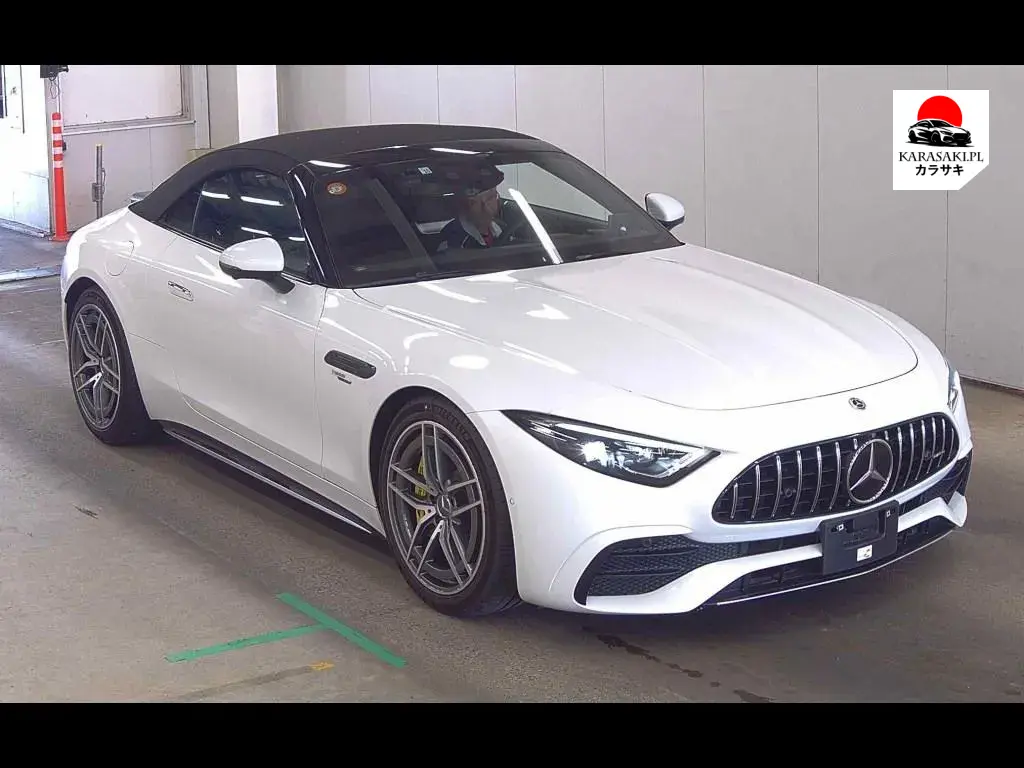 Mercedes AMG SL 2022 z aukcji japońskiej