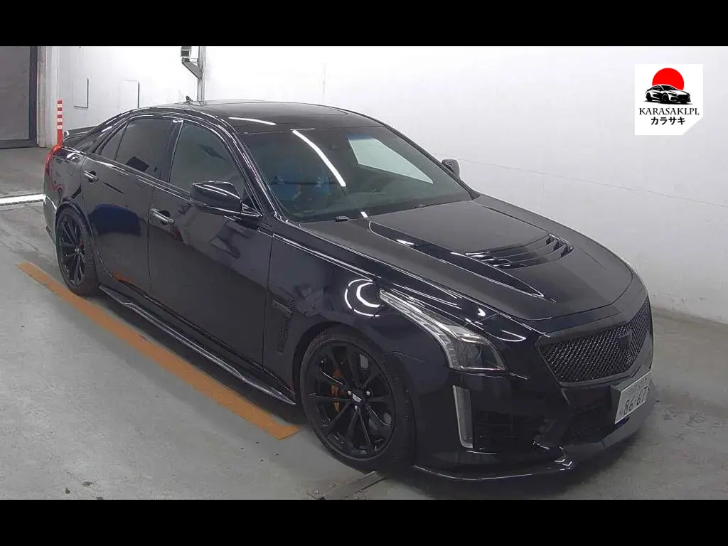 Cadillac CTS-V 2016 z aukcji japońskiej