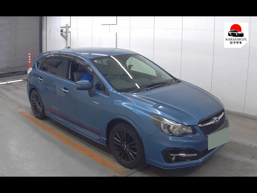 Subaru Impreza Sport Hybrid 2016 z aukcji japońskiej