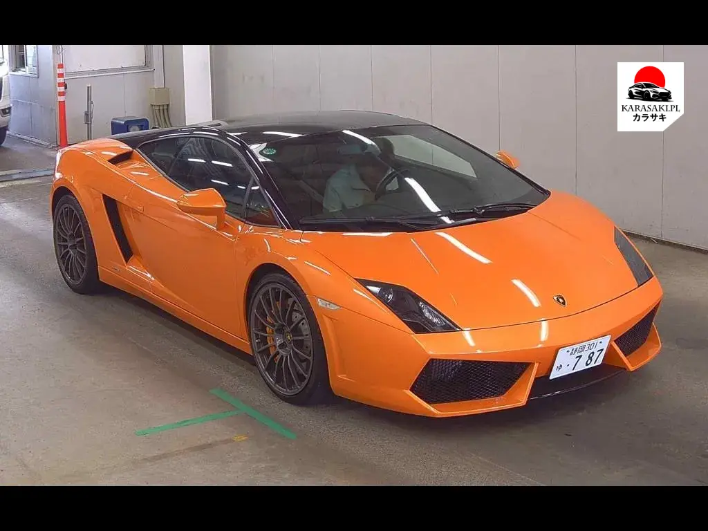Lamborghini Gallardo 2011 z aukcji japońskiej