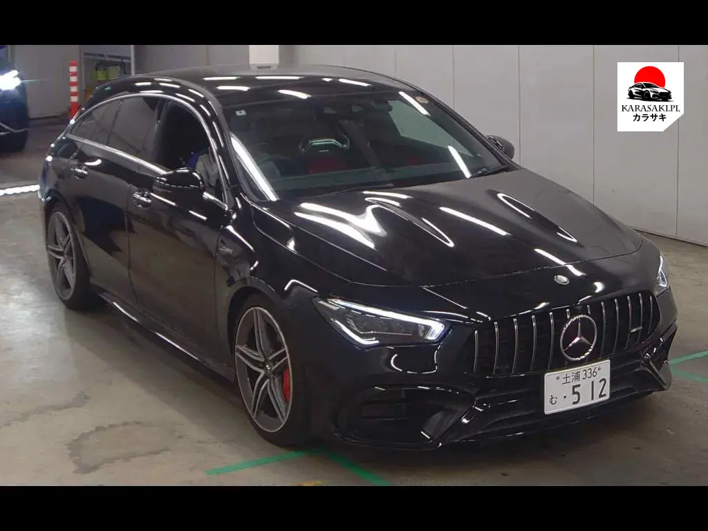 Mercedes AMG Cla-Class Shooting Brake 2022 z aukcji japońskiej