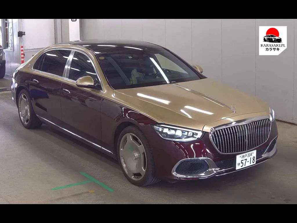 Mercedes Maybach S-Class 2022 z aukcji japońskiej