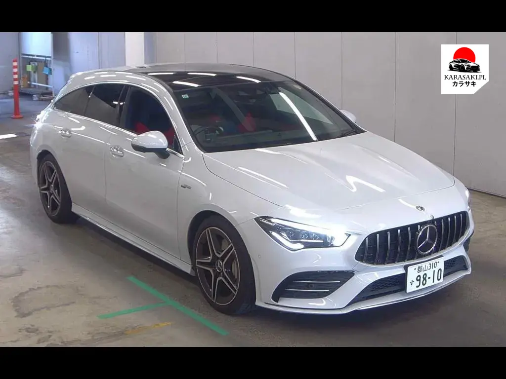 Mercedes AMG Cla-Class Shooting Brake 2021 z aukcji japońskiej