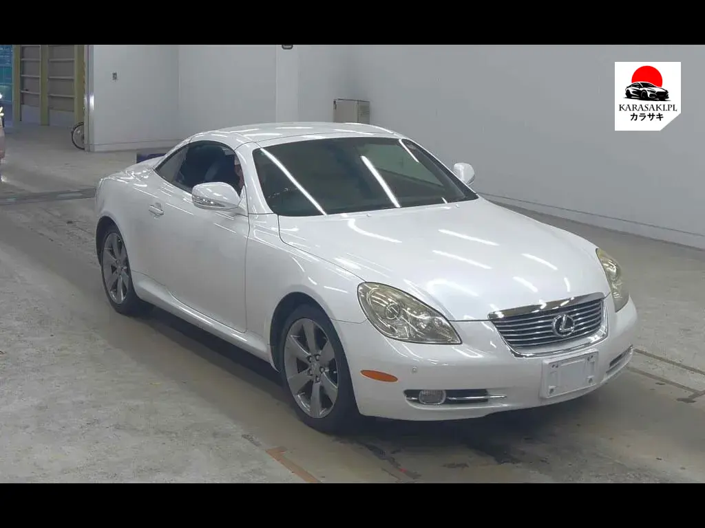 Lexus SC 2009 from a Japanese auction