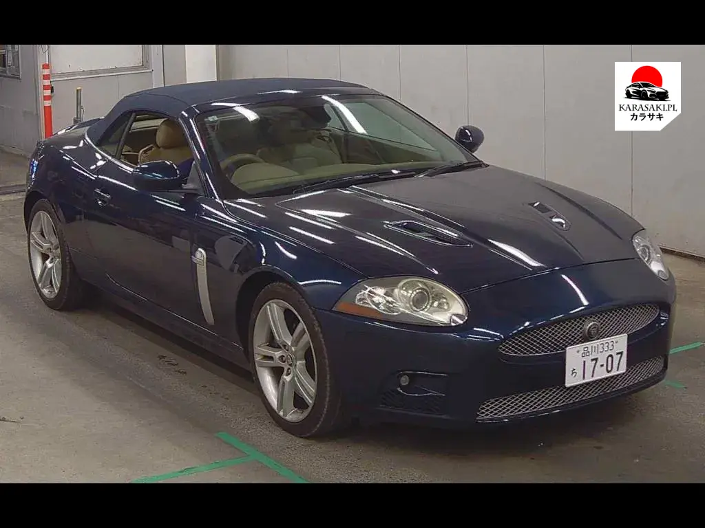 Jaguar XK 2007 z aukcji japońskiej