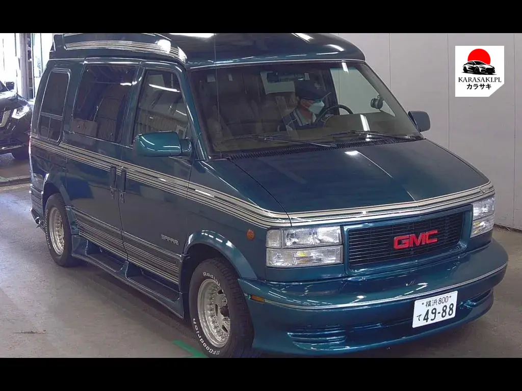 GMC Safari 1995 z aukcji japońskiej