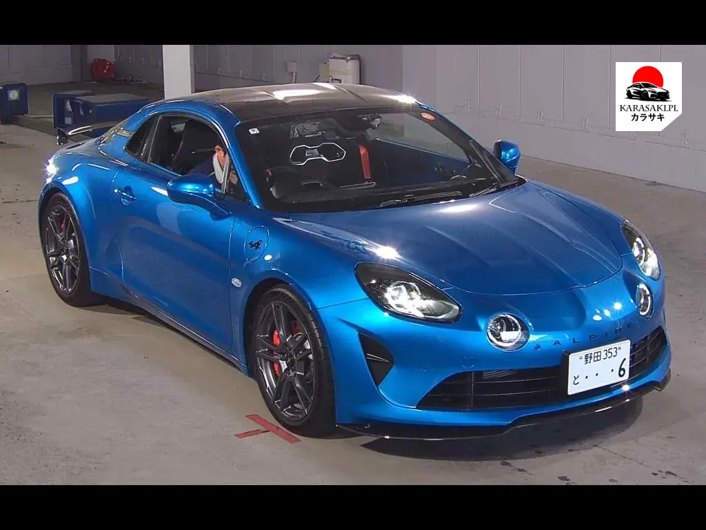 Renault Alpine A110 2022 z aukcji japońskiej