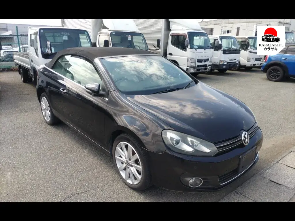 Volkswagen Golf Cabriolet 2013 z aukcji japońskiej