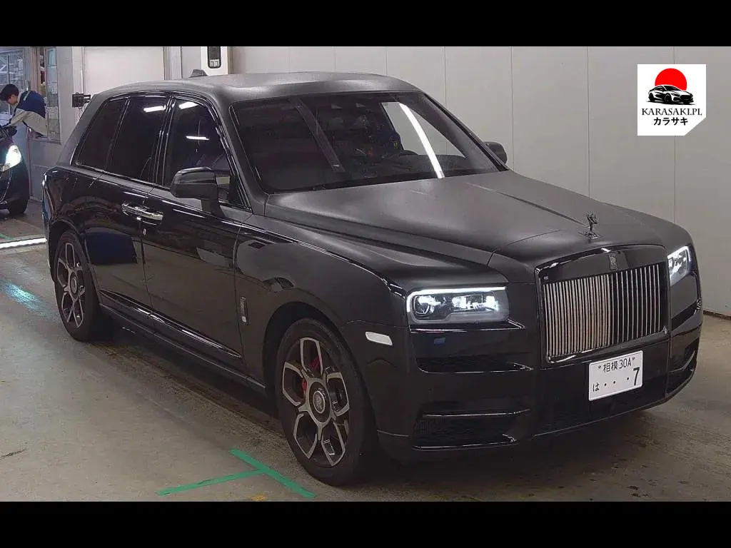 Rolls-Royce Cullinan 2021 z aukcji japońskiej