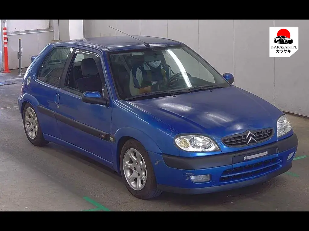 Citroen Saxo 2002 z aukcji japońskiej
