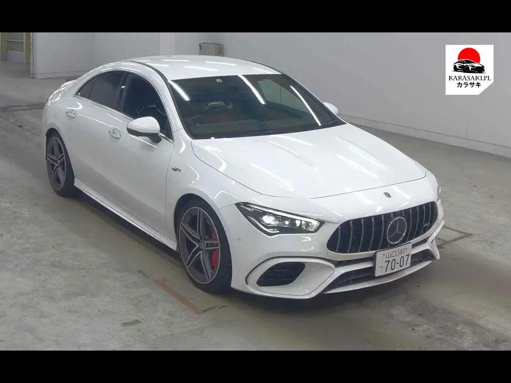 Mercedes AMG Cla-Class 2021 z aukcji japońskiej