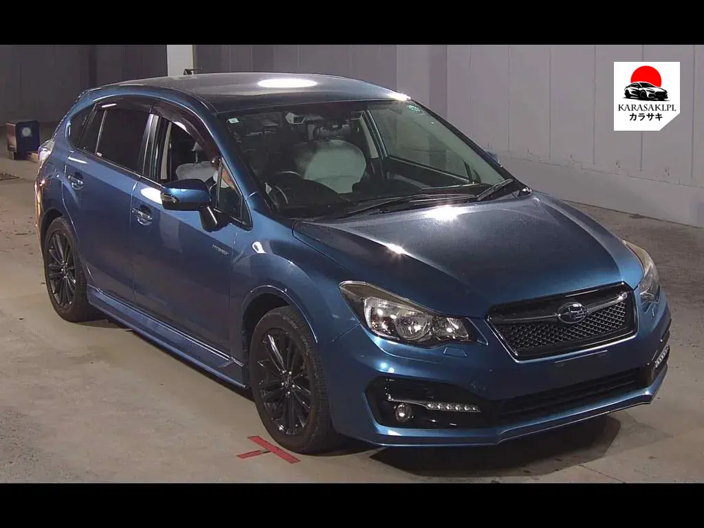 Subaru Impreza Sport Hybrid 2015 z aukcji japońskiej