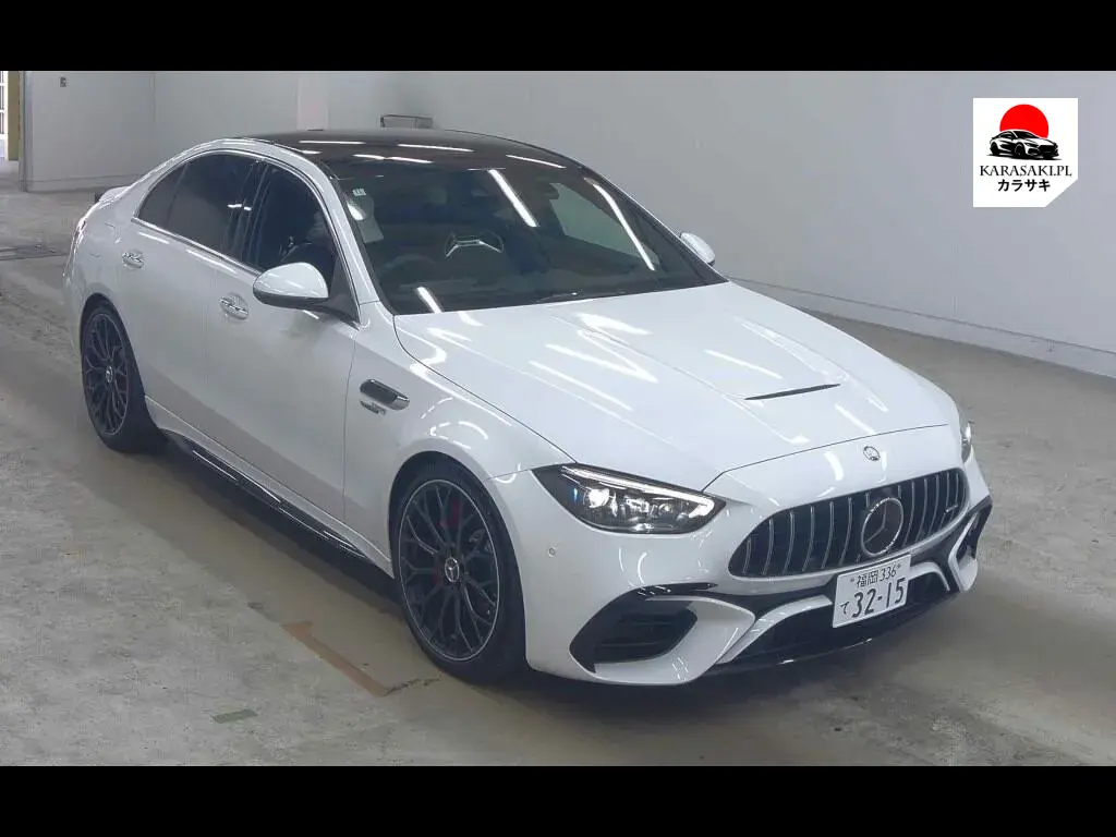 Mercedes AMG C-Class 2024 z aukcji japońskiej