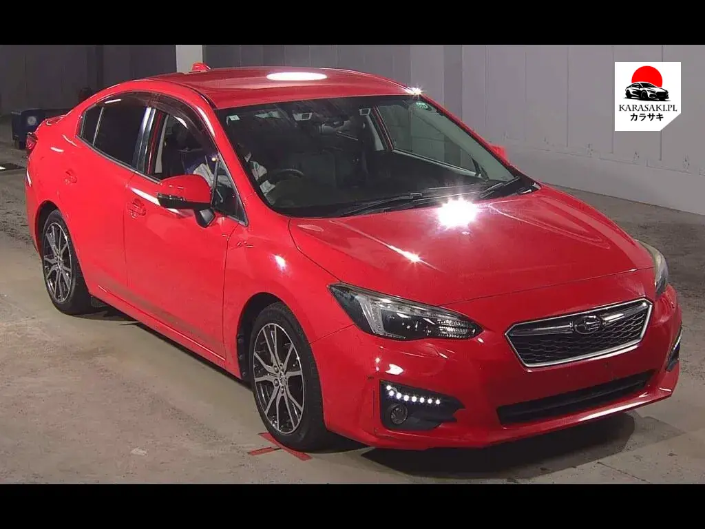Subaru Impreza G4 2017 z aukcji japońskiej