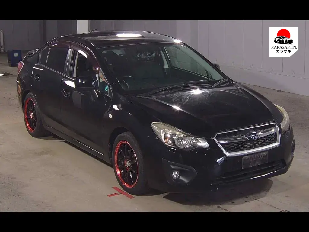 Subaru Impreza G4 2012 z aukcji japońskiej