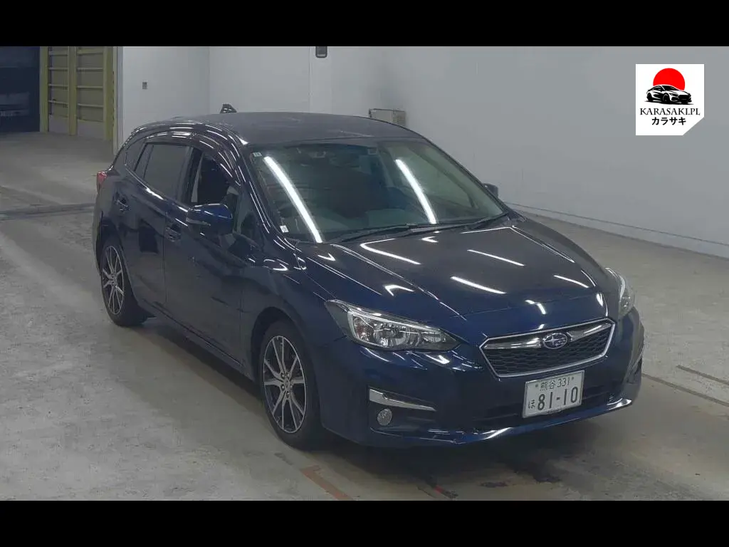 Subaru Impreza Sport 2016 z aukcji japońskiej