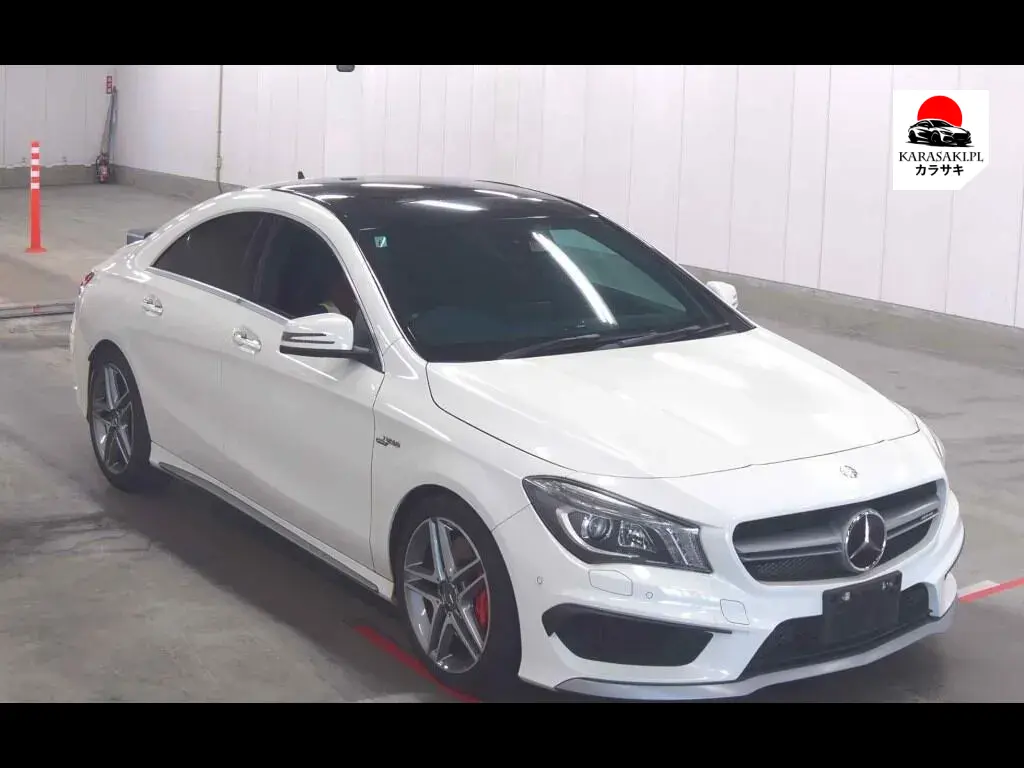 Mercedes AMG Cla-Class 2015 z aukcji japońskiej