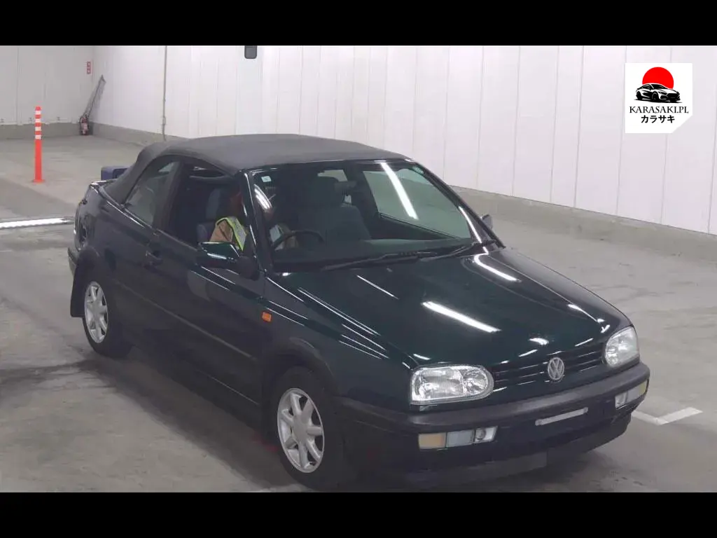 Volkswagen Golf Cabrio 1995 z aukcji japońskiej