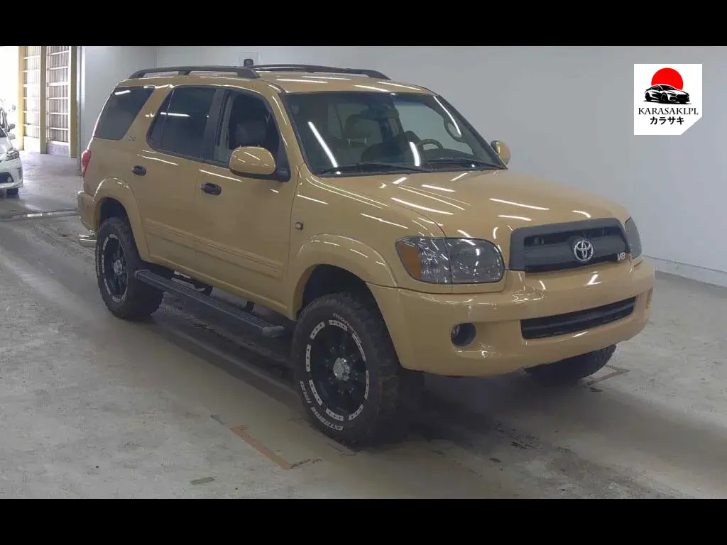 America Toyota Sequoia 2013 z aukcji japońskiej