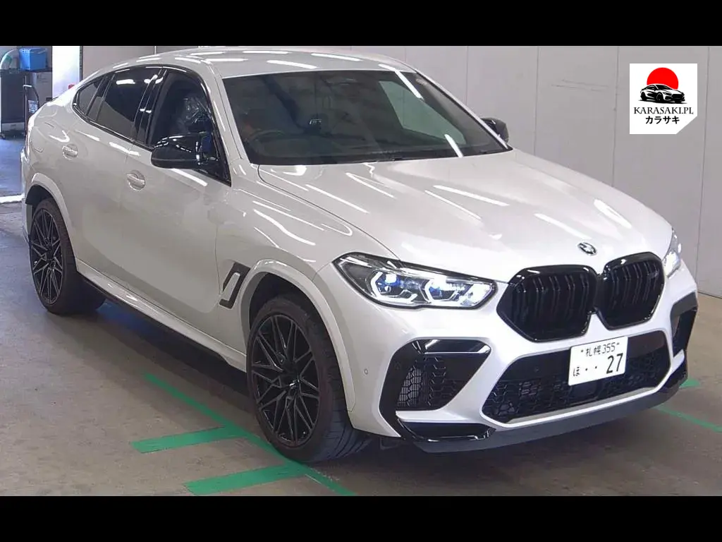 BMW X6 M 2020 z aukcji japońskiej