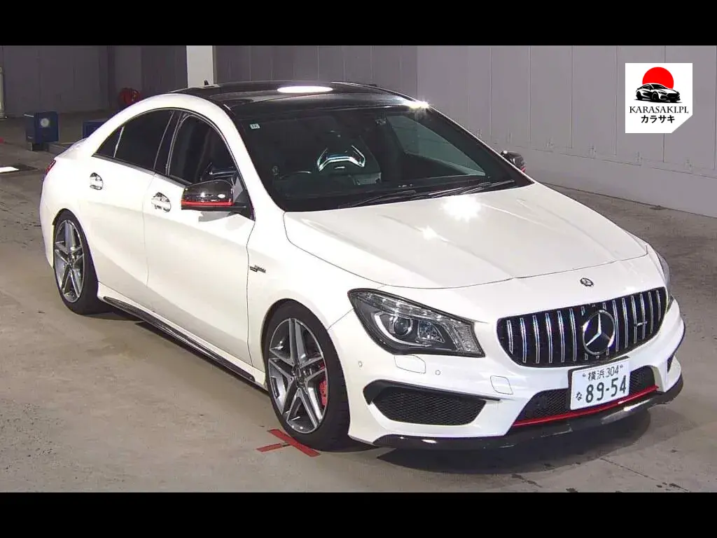Mercedes AMG Cla-Class 2014 z aukcji japońskiej