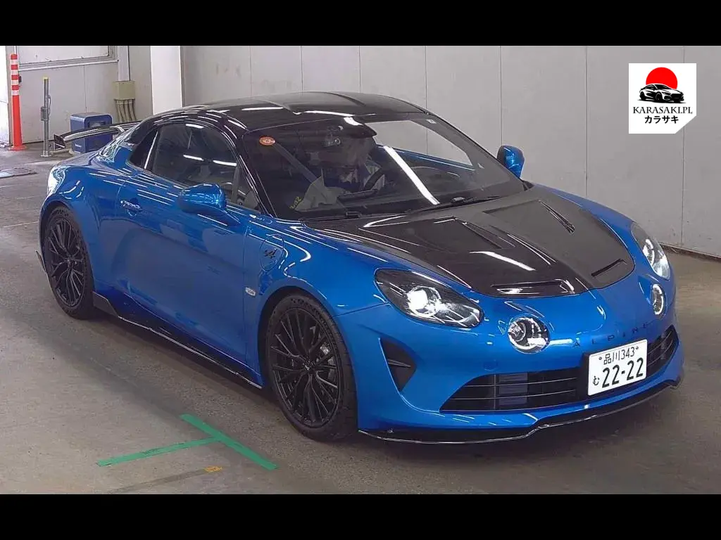 Renault Alpine A110 2025 z aukcji japońskiej
