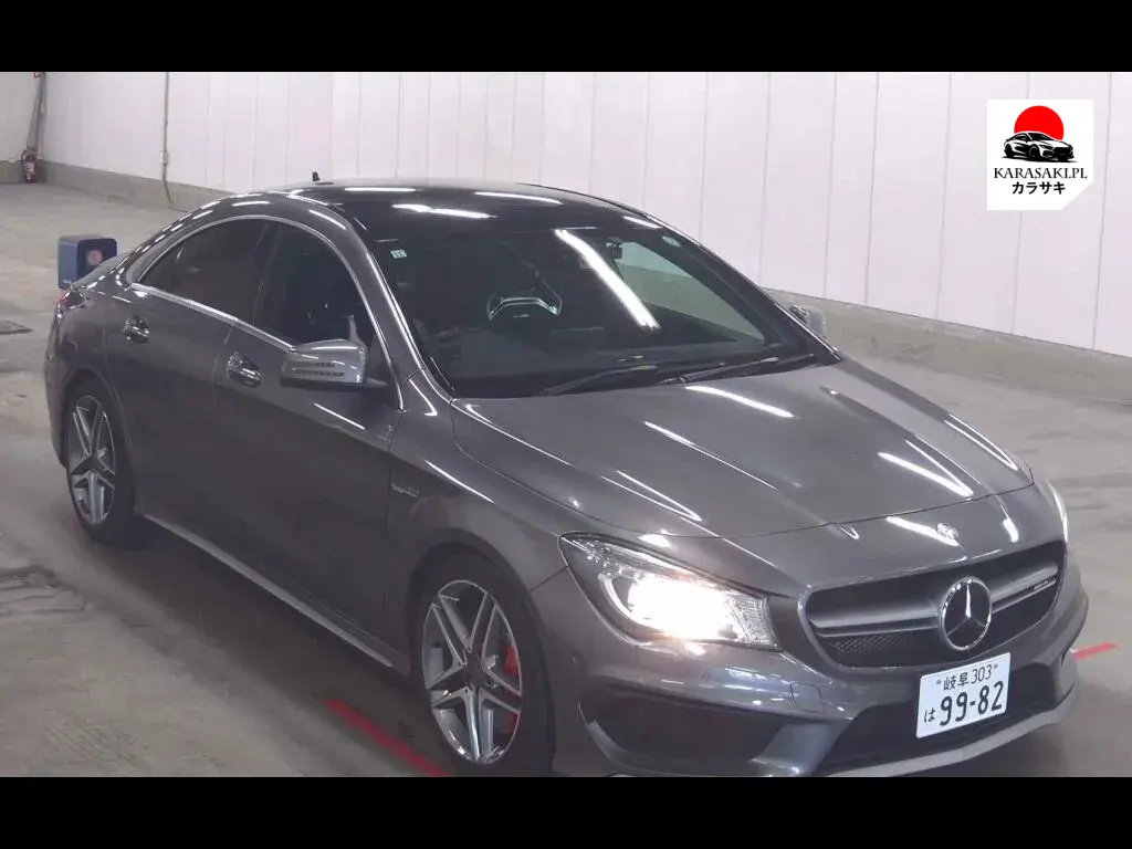 Mercedes AMG Cla-Class 2015 z aukcji japońskiej