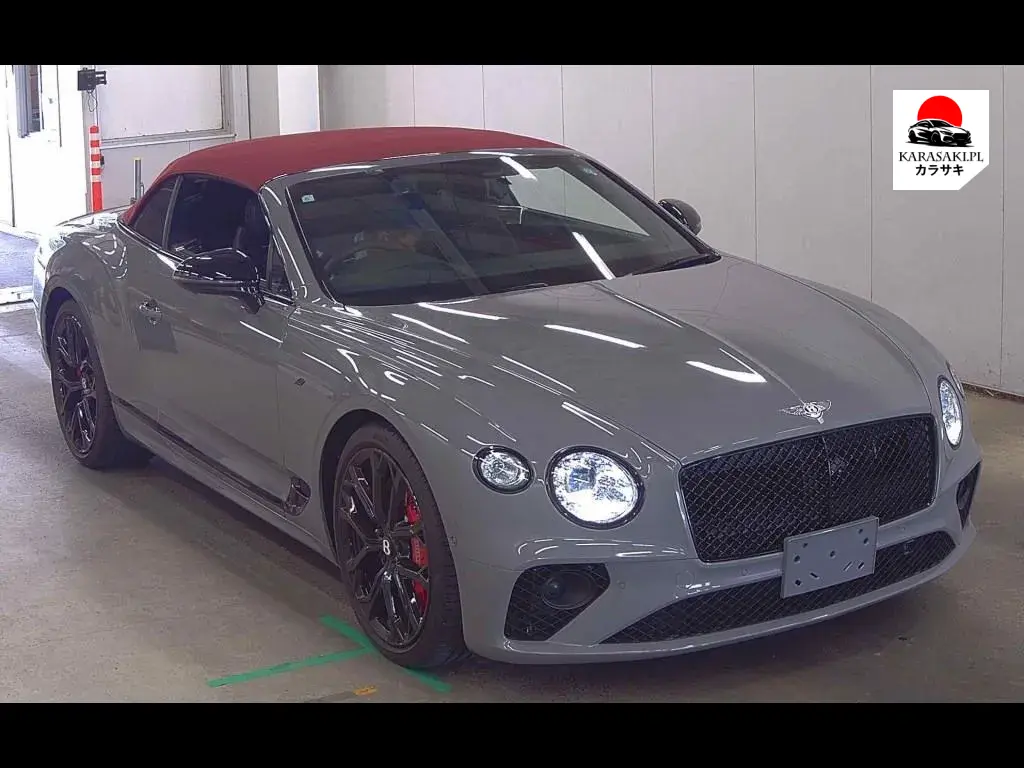 Bentley Continental 2023 z aukcji japońskiej